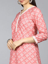 Poly Crepe Printed Kurta Pant Dupatta-PKSKD1017AB